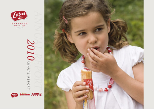 Thumbnail Lotus Bakeries Annual Report 2010