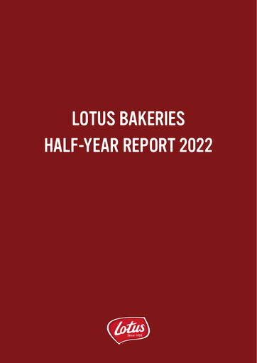 Thumbnail Lotus Bakeries Half-year Report 2022-h1