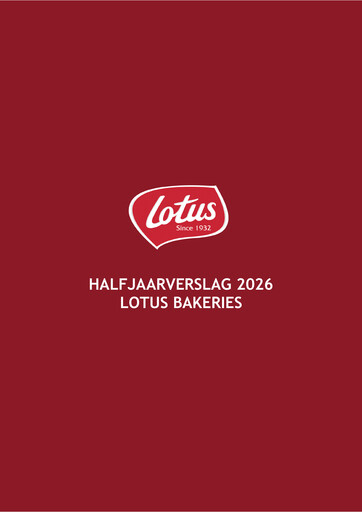 Thumbnail Lotus Bakeries Half-year Report 2026-h1