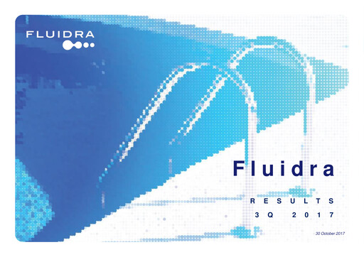 Thumbnail Fluidra Quarterly Report 2017-q3