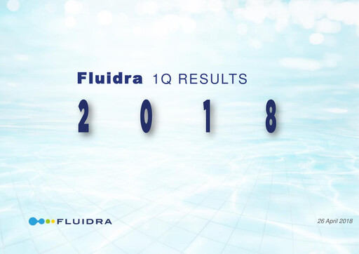 Thumbnail Fluidra Quarterly Report 2018-q1