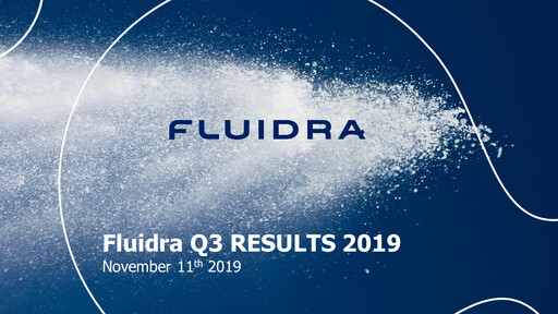 Thumbnail Fluidra Quarterly Report 2019-q3