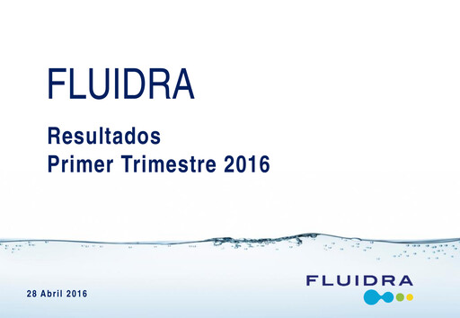 Thumbnail Fluidra Quarterly Report 2016-q1
