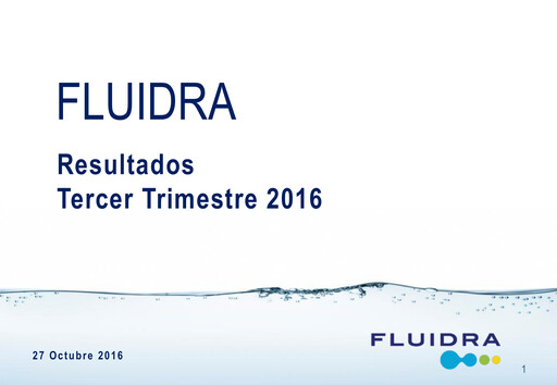 Thumbnail Fluidra Quarterly Report 2016-q3