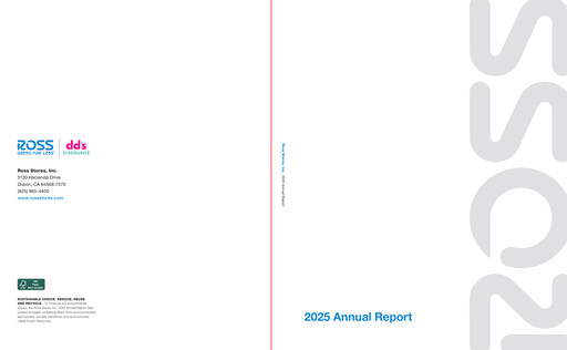 Thumbnail Ross Stores Annual Report 2025
