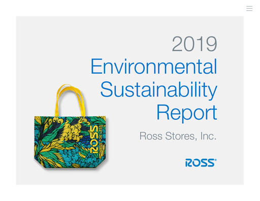 Miniature Ross Stores Rapport de durabilité 2019