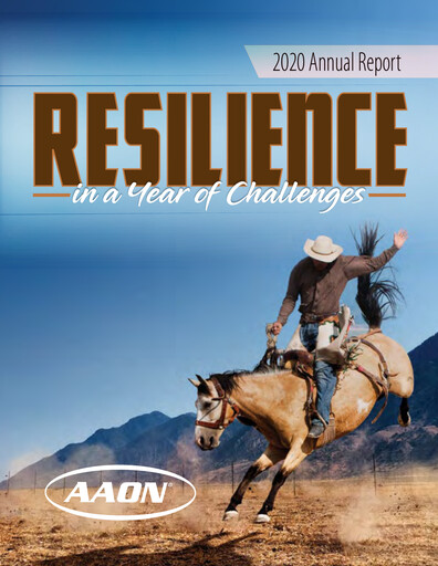 Thumbnail Aaon Annual Report 2020