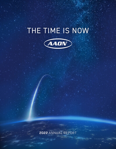 Thumbnail Aaon Annual Report 2022