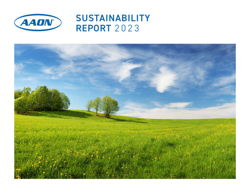 Thumbnail Aaon Sustainability Report 2023