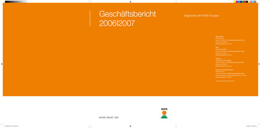 Thumbnail KWS Annual Report 2006-2007