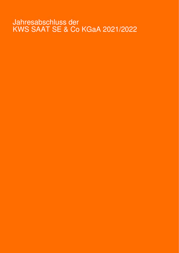 Miniature KWS Rapport financier 2021-2022