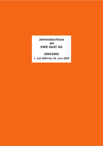 Thumbnail KWS Financial Statement 2004-2005