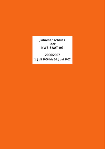 Thumbnail KWS Financial Statement 2006-2007