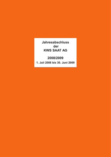 Thumbnail KWS Financial Statement 2008-2009