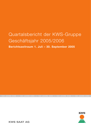 Thumbnail KWS Quarterly Report 2005-q1