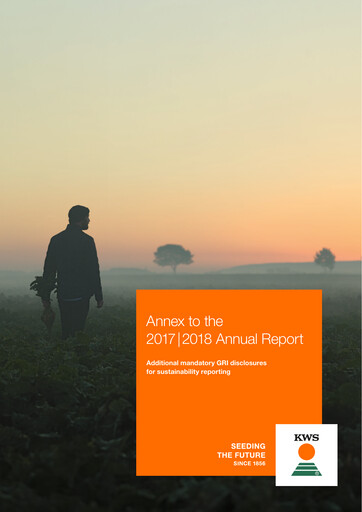 Thumbnail KWS Sustainability Report 2017-2018