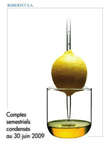Thumbnail Robertet
 Half-year Report 2009-h1