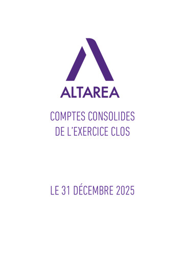 Vorschaubild Altarea Finanzmitteilung 2025