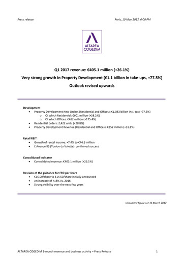 Thumbnail Altarea Quarterly Report 2017-q1