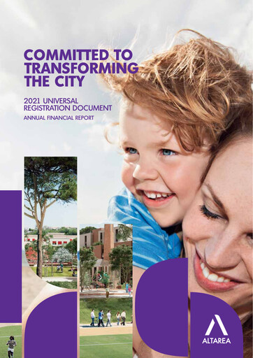 Thumbnail Altarea Universal Registration Document 2021