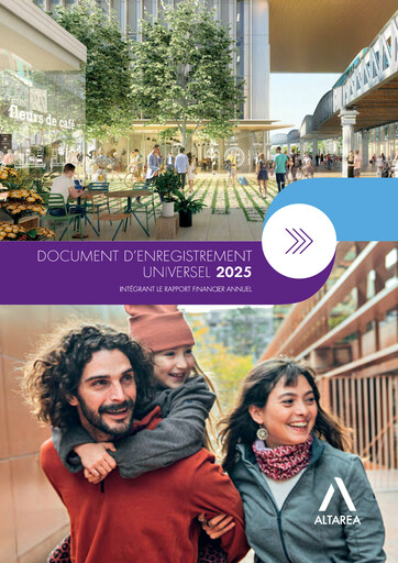 Thumbnail Altarea Universal Registration Document 2025