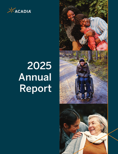 Thumbnail ACADIA Pharmaceuticals Annual Report 2025