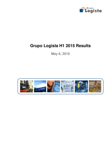 Vorschaubild Logista (Compañía de Distribución Integral Logista) Halbjahresbericht 2015-h1
