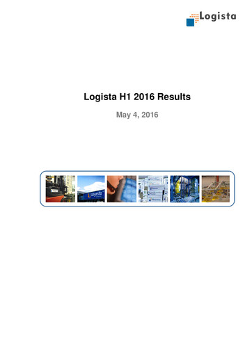 Vorschaubild Logista (Compañía de Distribución Integral Logista) Halbjahresbericht 2016-h1