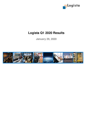 Miniature Logista (Compañía de Distribución Integral Logista) Rapport trimestriel 2020-q1
