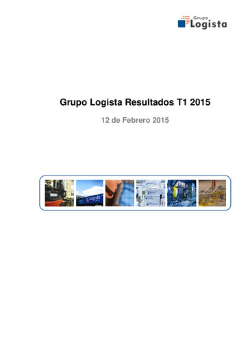 Thumbnail Logista (Compañía de Distribución Integral Logista) Quarterly Report 2015-q1