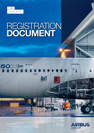 Thumbnail Airbus Universal Registration Document 2014