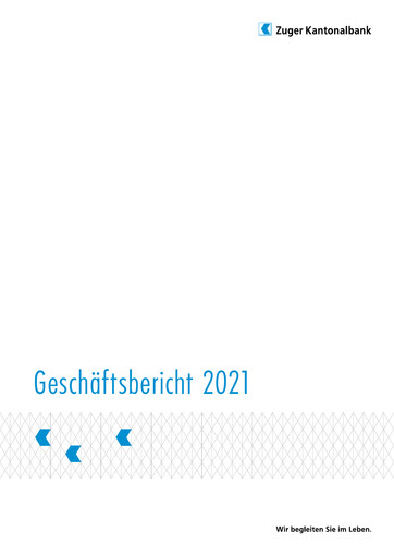 Thumbnail Zuger Kantonalbank Annual Report 2021