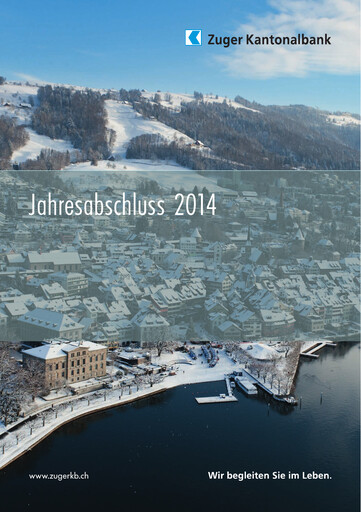 Thumbnail Zuger Kantonalbank Financial Statement 2014