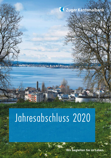 Thumbnail Zuger Kantonalbank Financial Statement 2020