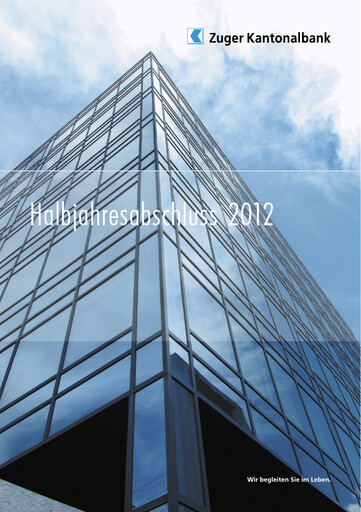 Thumbnail Zuger Kantonalbank Half-year Report 2012-h1