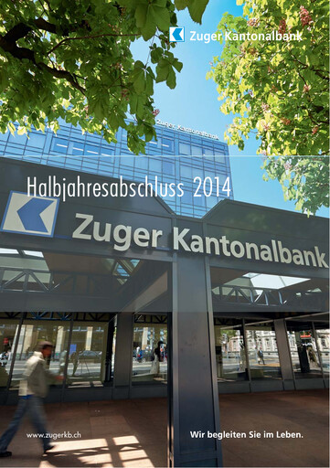 Thumbnail Zuger Kantonalbank Half-year Report 2014-h1