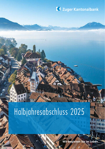 Thumbnail Zuger Kantonalbank Half-year Report 2025-h1