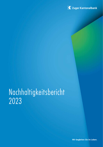 Thumbnail Zuger Kantonalbank Sustainability Report 2023