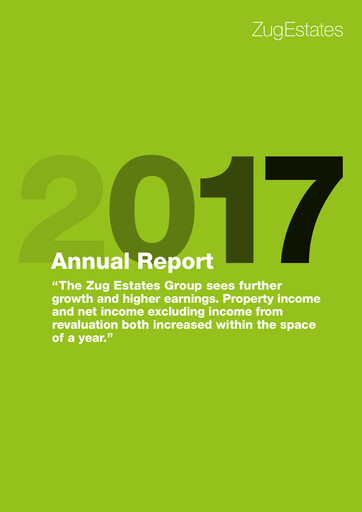 Thumbnail Zug Estates Holding Annual Report 2017