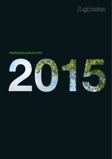 Thumbnail Zug Estates Holding Half-year Report 2015-h1