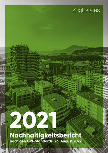 Thumbnail Zug Estates Holding Sustainability Report 2021