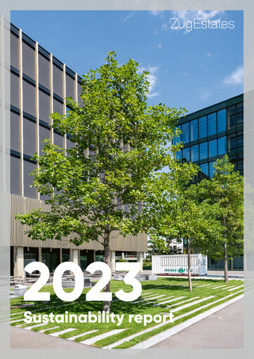 Miniature Zug Estates Holding Rapport de durabilité 2023