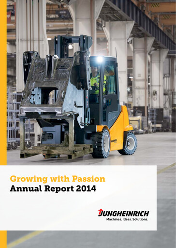 Thumbnail Jungheinrich Annual Report 2014