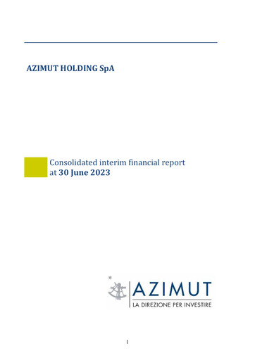 Vorschaubild Azimut Holding Halbjahresbericht 2023-h1
