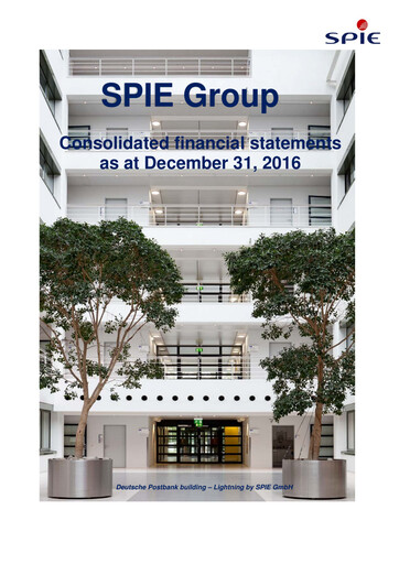 Miniature SPIE Bilan financier 2016
