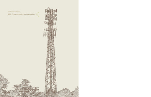 Thumbnail SBA Communications Annual Report 2008
