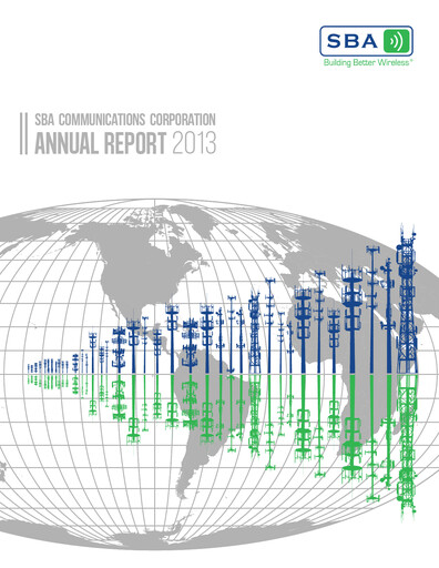 Miniature SBA Communications Rapport annuel 2013