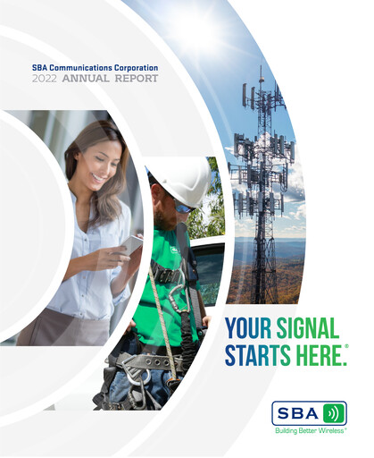 Miniature SBA Communications Rapport annuel 2022