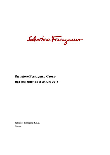 Thumbnail Salvatore Ferragamo Half-year Report 2019-h1