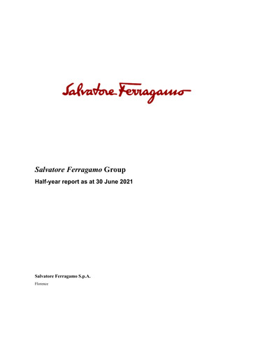 Thumbnail Salvatore Ferragamo Half-year Report 2021-h1